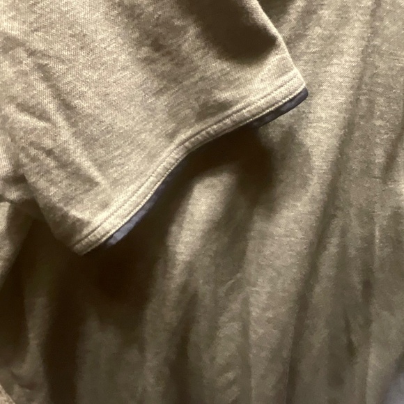 Travis Mathew Gray with blue collar polo golf shirt.  Size XXL - Picture 5 of 8